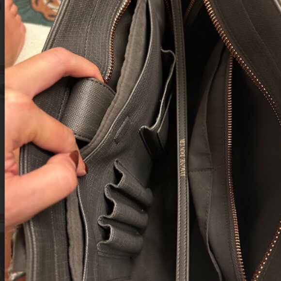 Dagne Dover Signature Tote - Classic in Graphite - Picture 10 of 11